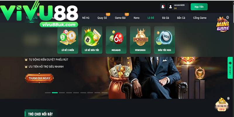 Lô đề Vivu88 cung cấp đa dạng loại hình cược “xanh chín” Lô đề Vivu88 cung cấp đa dạng loại hình cược “xanh chín”