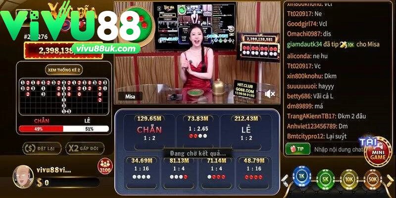 Xóc đĩa Vivu88 livestream có dealer tương tác trực tiếp với người chơi Xóc đĩa Vivu88 livestream có dealer tương tác trực tiếp với người chơi